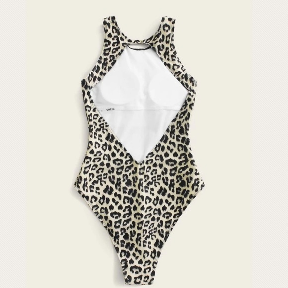 Animal print one piece bathing suit ladies large - Picture 2 of 7